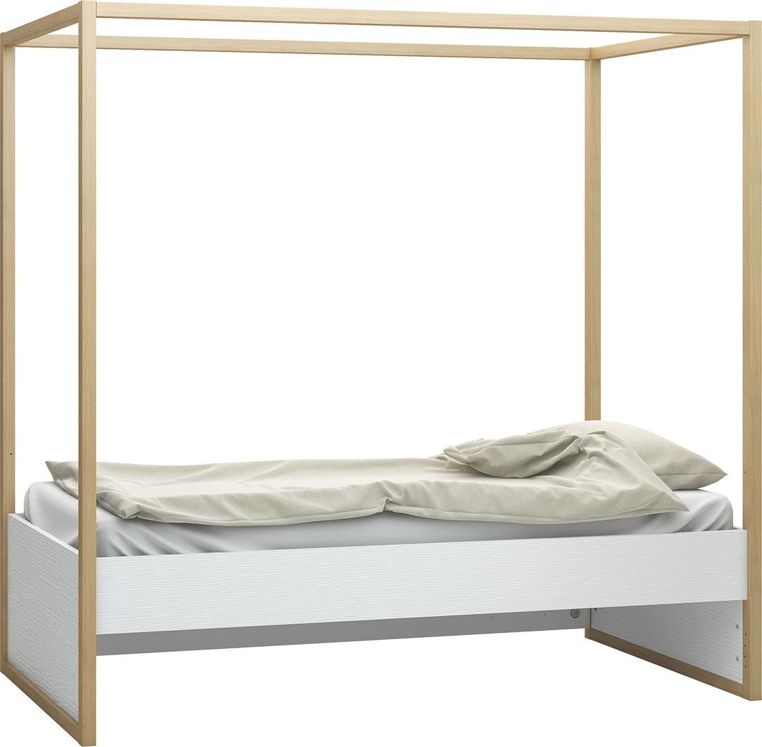 Cama individual con dosel 4 You