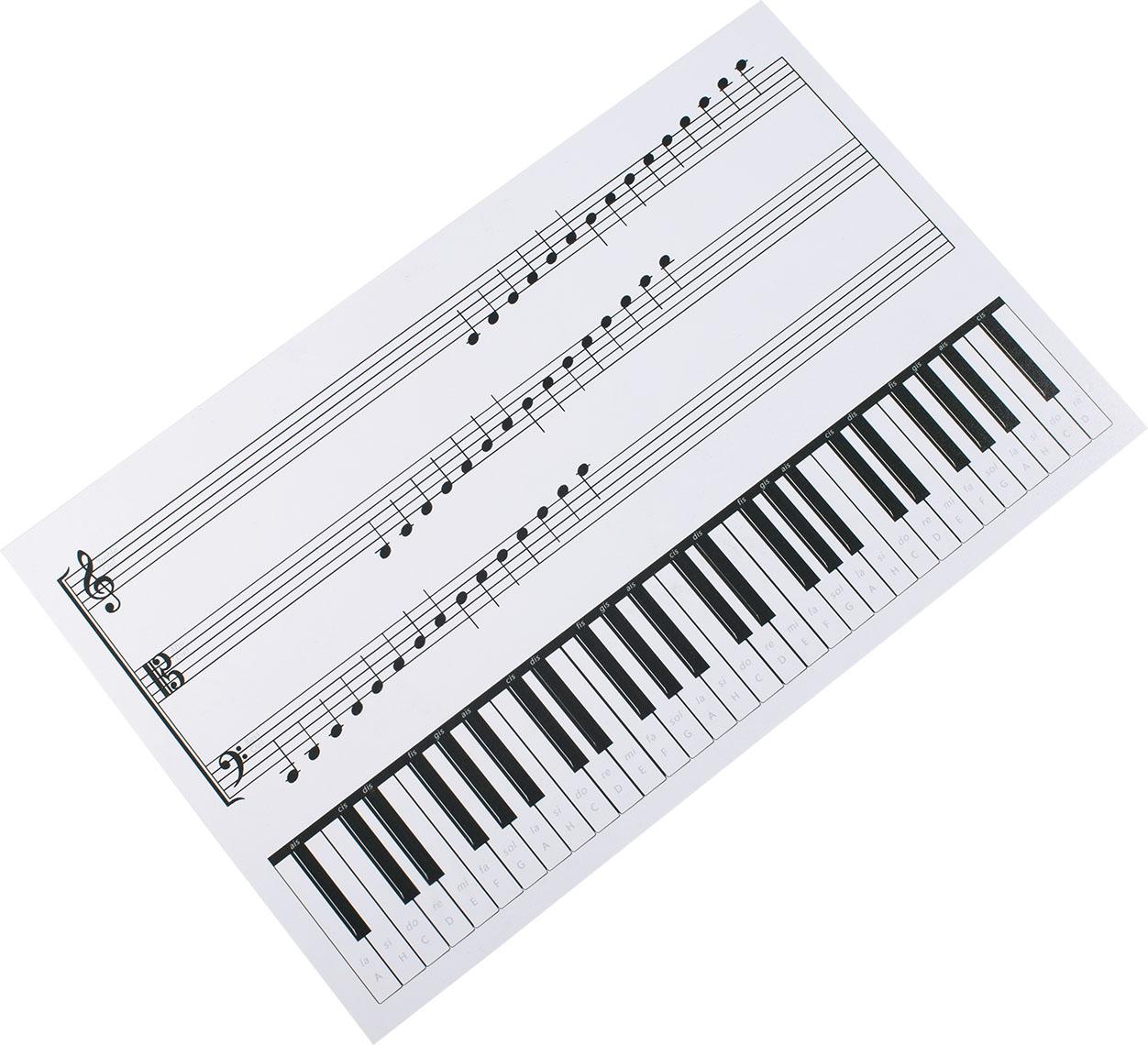 Pad para escritorio Piano