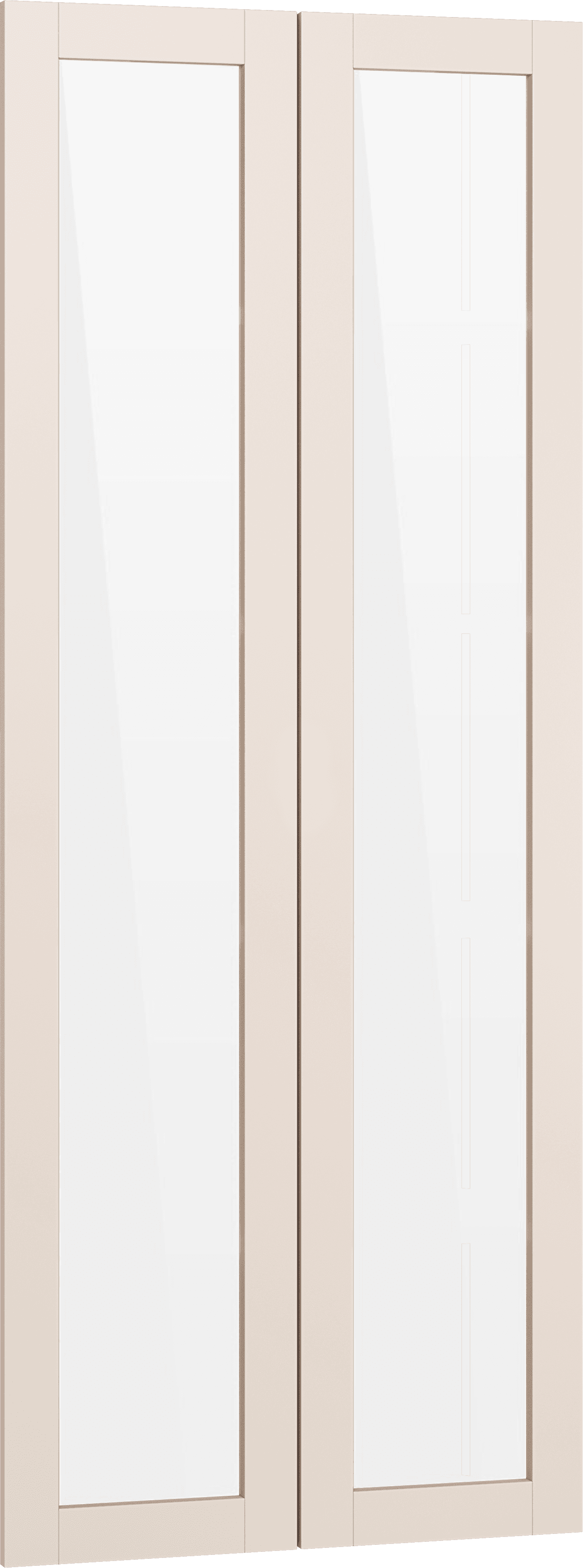 Fronts of wide cabinet Simple