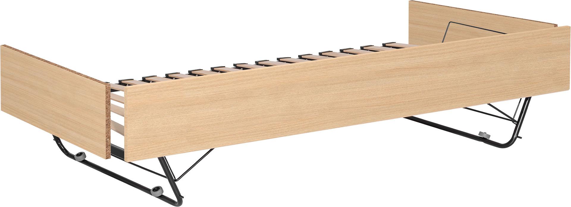 Cama inferior con frente para cama individual con dosel 4 You