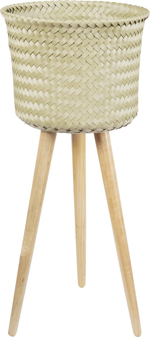 Cesta redonda alta natu