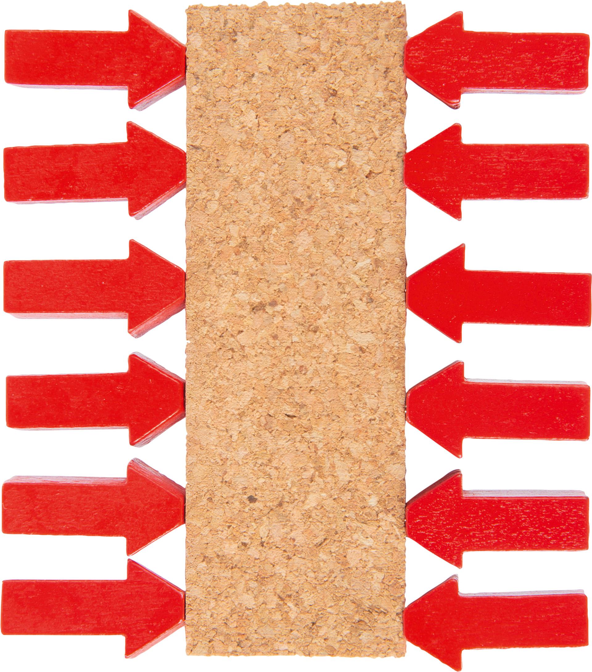 Alfileres Arrow, juego de 12 pzas.