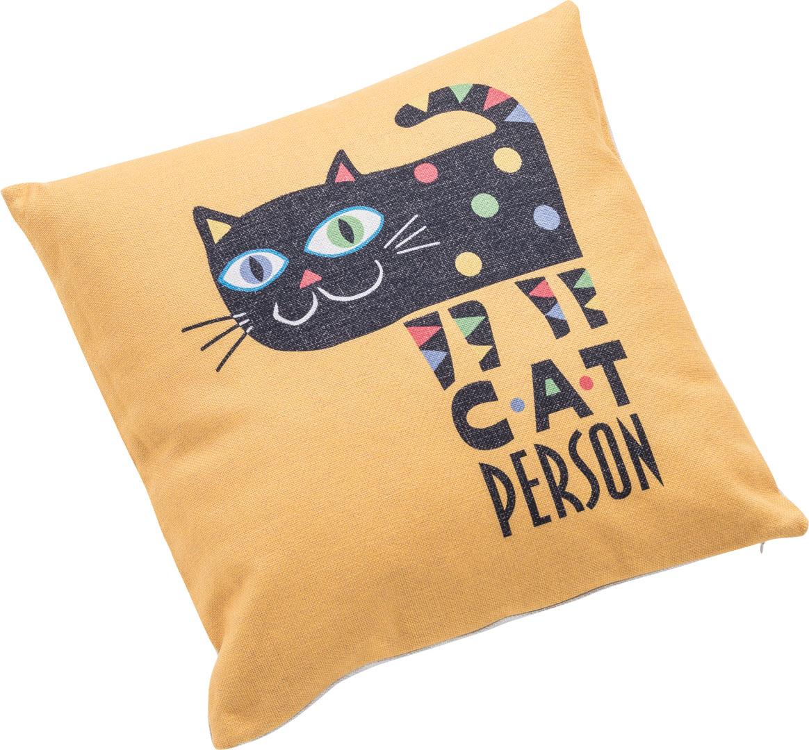 Almohada Cat Person