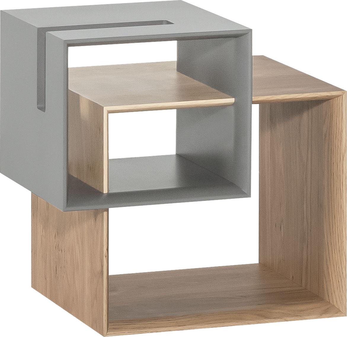 Mesa de centro cubo doble Ribbon