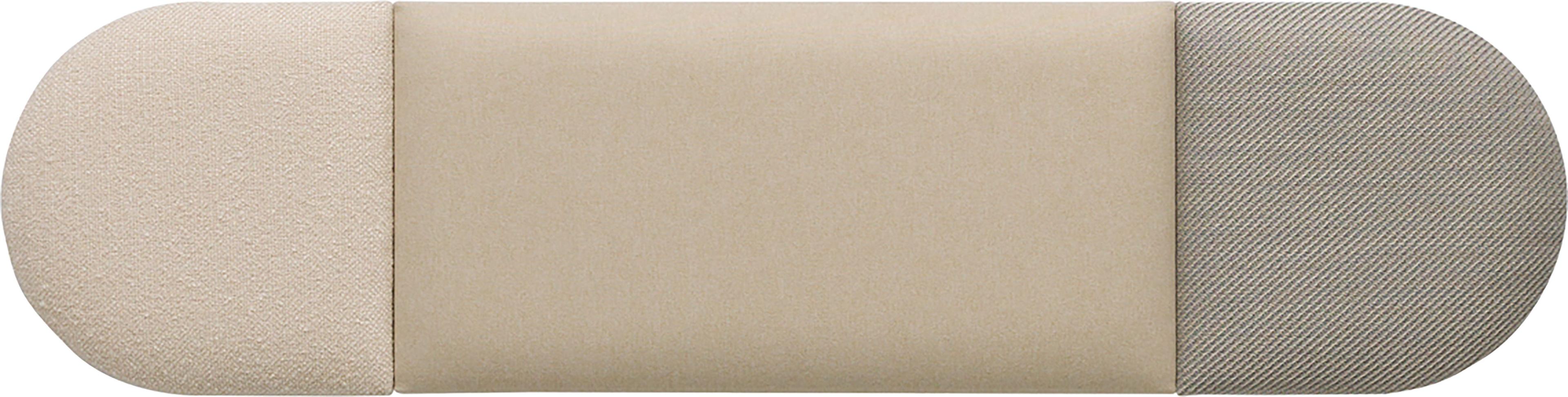 Conjunto de paneles tapizados regulares Soform pequeños en tonos beige