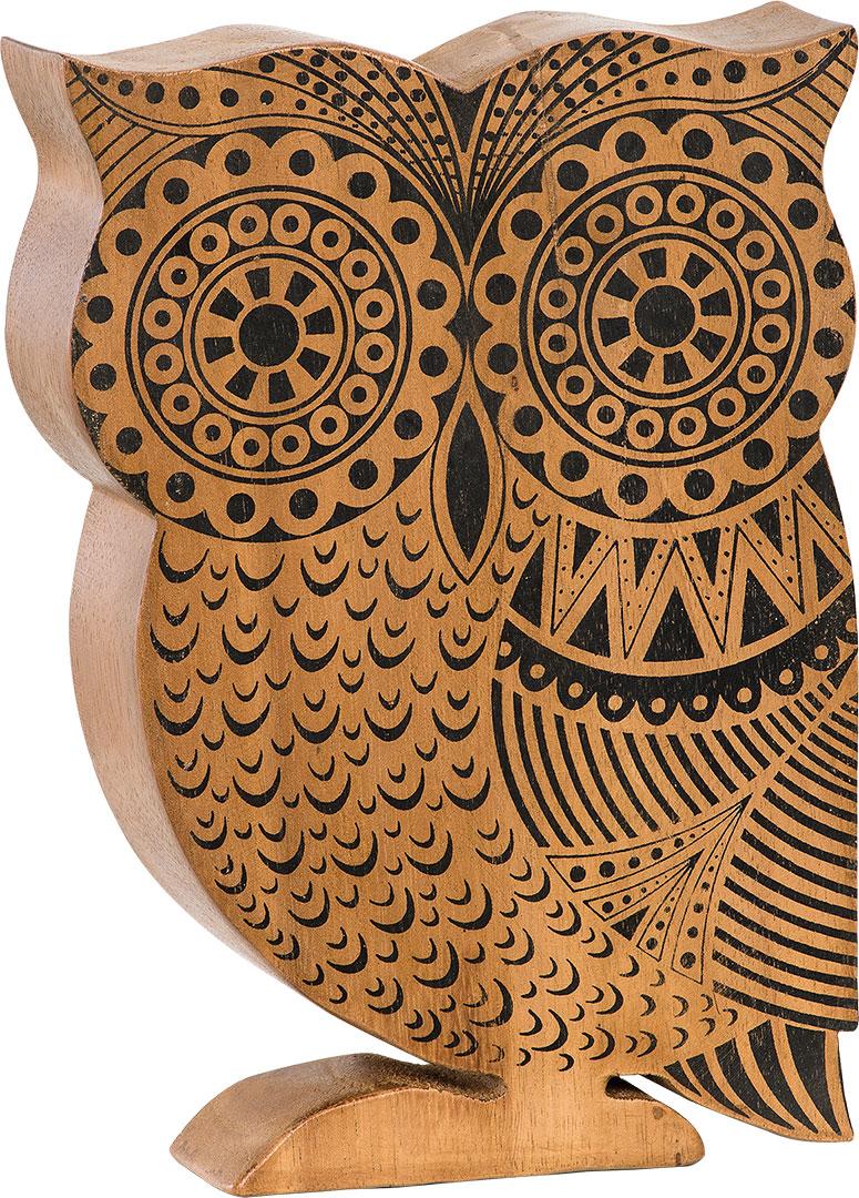Figurilla Owl natural