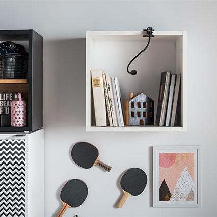 Estante de pared sencillo Young Users arreglo