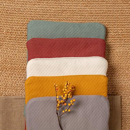 Ropa de cama de algodón PURE - color ladrillo arreglo