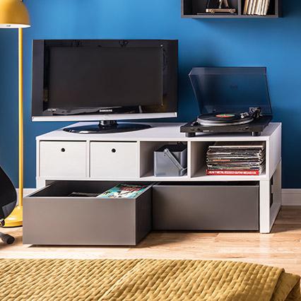 Caja para librero y mueble de TV Nest arreglo